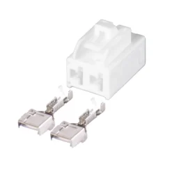 Connector 2 Pin Female 6.3mm UR-CF-706-WI overview