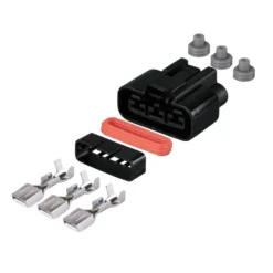 Συνδετήρας 3 Καρφίτσα Θηλυκός 6.3mm UR-CF-721-ZW overview