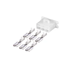 Connector 6 Pin Female 6.3mm UR-CF-729-WI overview