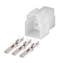 3 Pin male 6,3mm AWG 14-16 connector UR-CM-603-WI