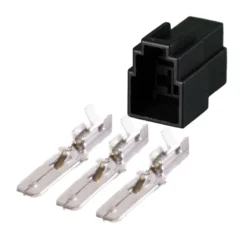 Connector 3 Pin Male 6.3mm UR-CM-603-ZW overview