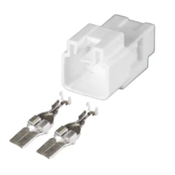 Connector 2 Pin Male 7.8mm UR-CM-606-WI overview