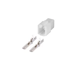 Connector 2 Pin Male 6.3mm UR-CM-628-TR overview