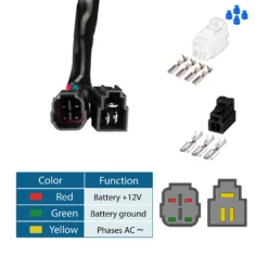 UR-SR-102 Connector specifications.
