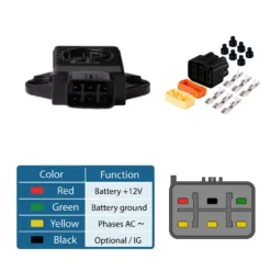 UR-R-104 Connector specifications.