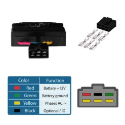 UR-SR-107 Connector specifications.