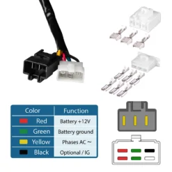 UR-SR-116 Connector specifications.