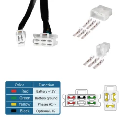 UR-SR-117 Connector specifications.