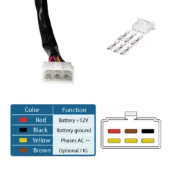 UR-SR-134 Connector specifications.