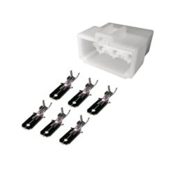 Connector 6 Pin Male 6.3mm UR-CM-613-TR overview
