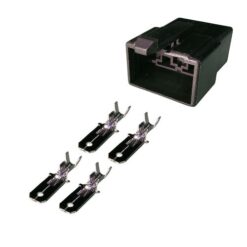 Connector 4 Pin Male 6.3mm UR-CM-630-ZW overview