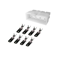 Connector 8 Pin Male 6.3mm UR-CM-631-WI overview
