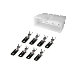 Connector 8 Pin Male 6.3mm UR-CM-631-WI overview